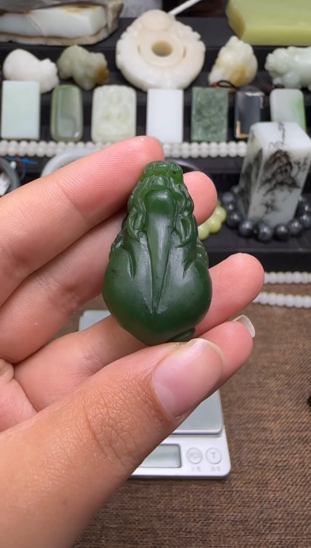 吊坠(不含链)未镶嵌和田玉吊坠