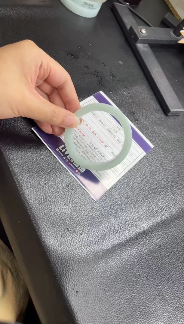 未镶嵌手镯定制翡翠【琉璃海】定制手镯AJC1/DZS