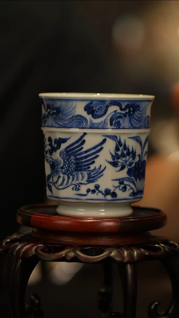 茶*人沁园青枫鸳鸯可乐杯