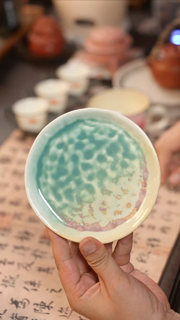 茶具窑变一人饮壶承