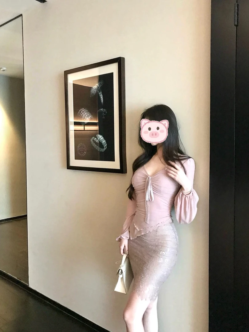 【棠脂粉玉】女人味绑带褶皱t恤上衣/蕾丝半身裙法式套装251829