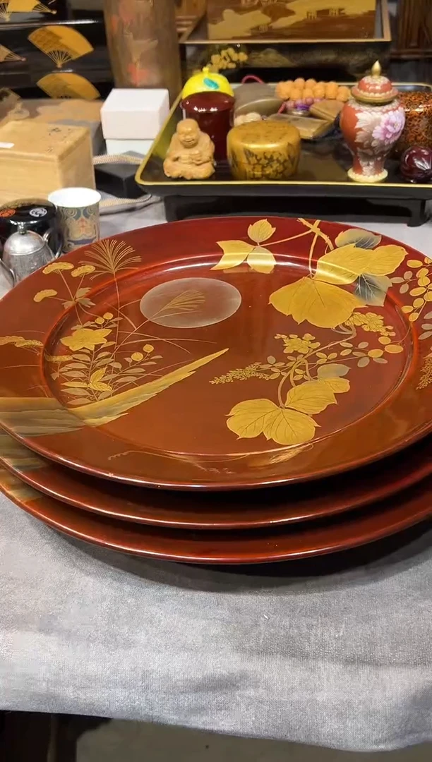 金莳绘 大收纳盘三片