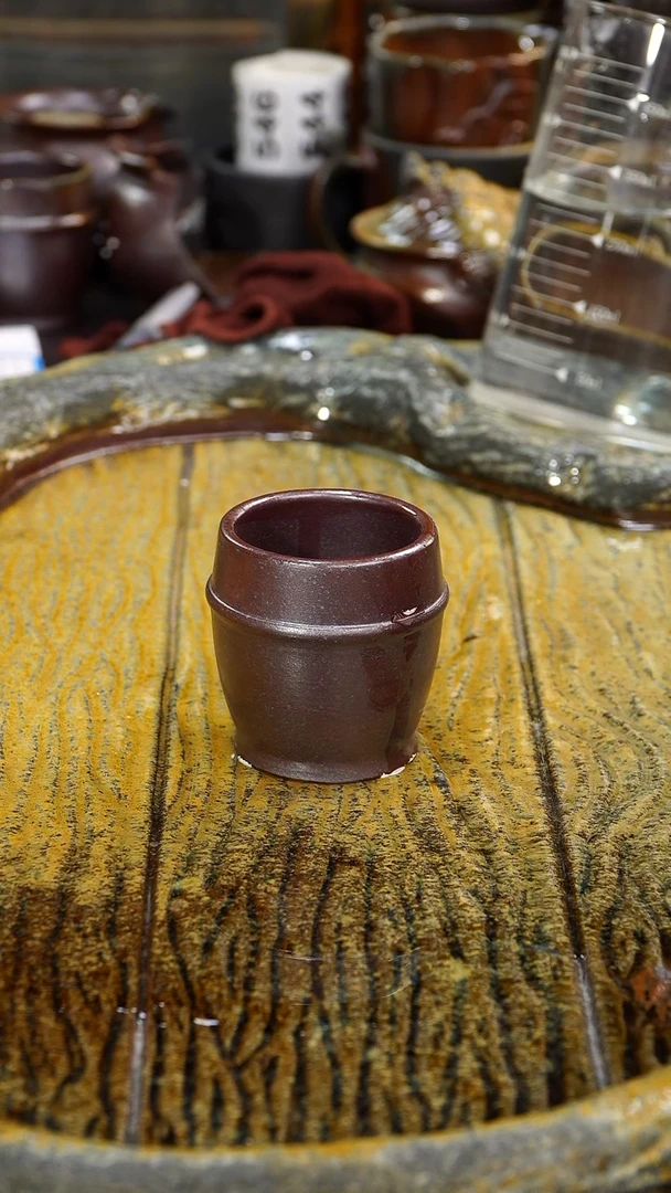 茶壶紫砂零化工釉，天然灰落