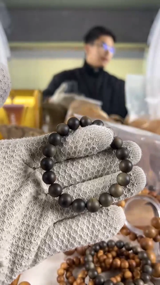 【闪购商品】檀香木其他印度老山檀香阴沉手串1.0单圈