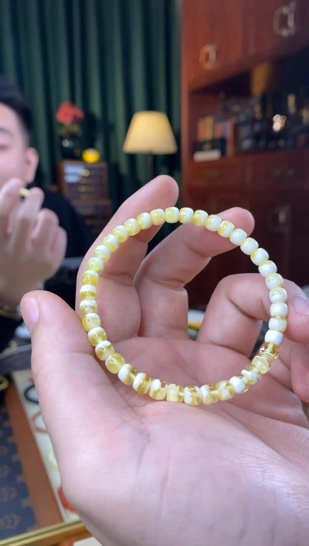 手串蜜蜡未镶嵌5.5老型