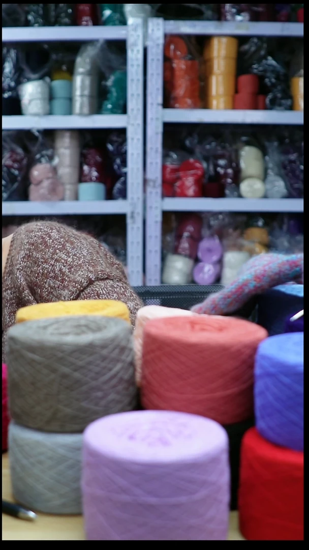 羊绒欢姐手编线D778