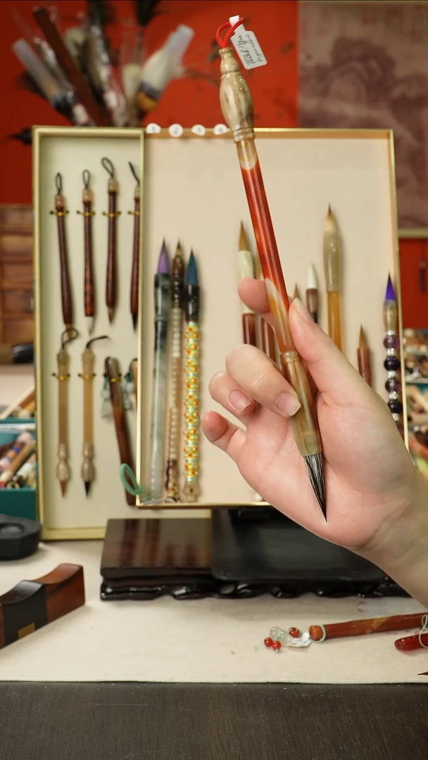 孤品高货毛笔链接