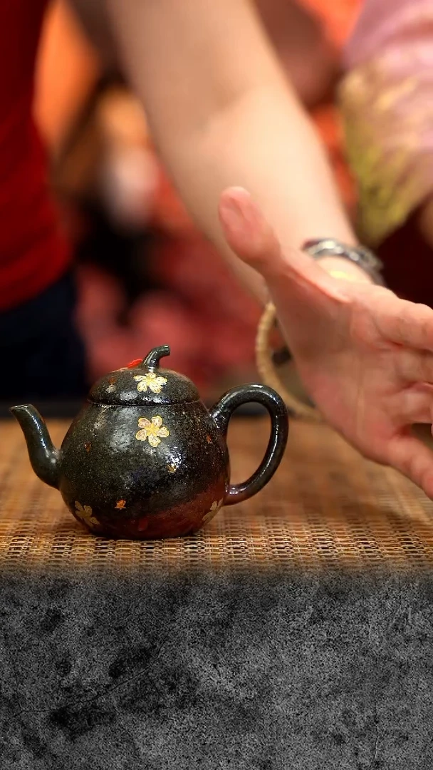 紫砂茶宠紫砂 宜兴紫砂 GFY 小叶紫檀 茄瓜