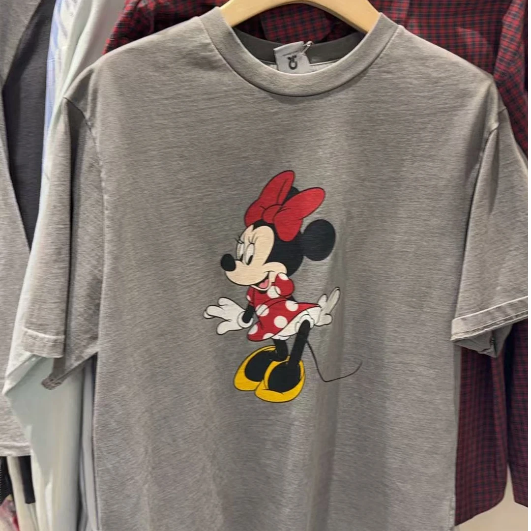 【谷博文精选】韩国东大门  米奇短T/No退No换