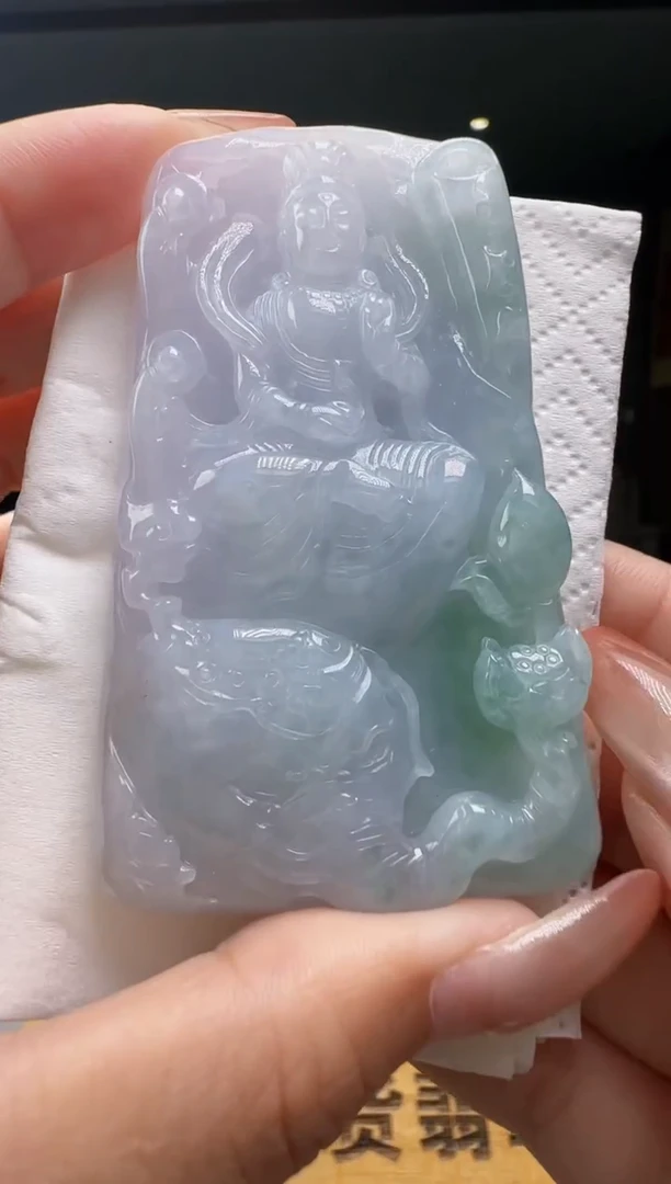 翡翠未镶嵌颈饰YL@@960Q3J19226