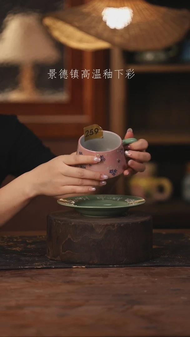 景德镇高温釉下手绘陶瓷259