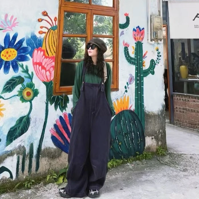 衣牧了然色织亚麻交织褶皱休闲裤241223时尚减龄春夏