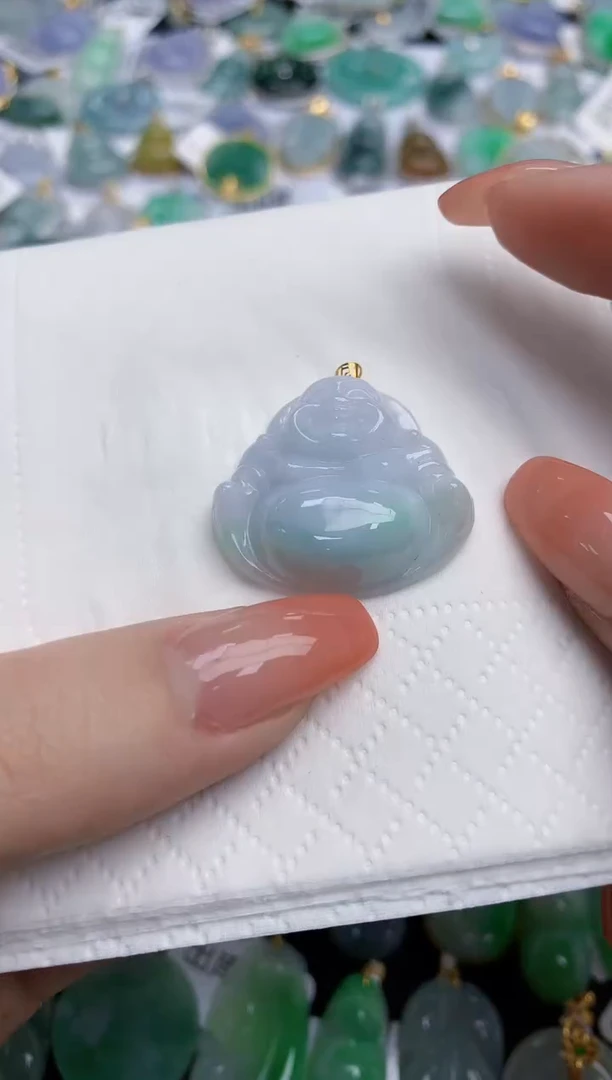 【闪购商品】翡翠颈饰未镶嵌天然缅甸翡翠A货