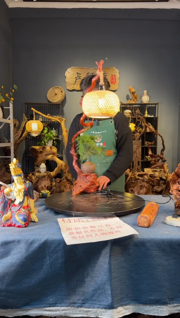 木卢师傅根艺作品（不包含人物摆件）