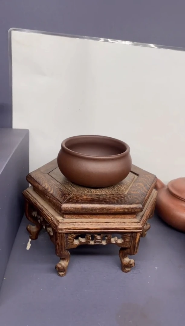 茶壶紫砂台西紫泥 普洱杯