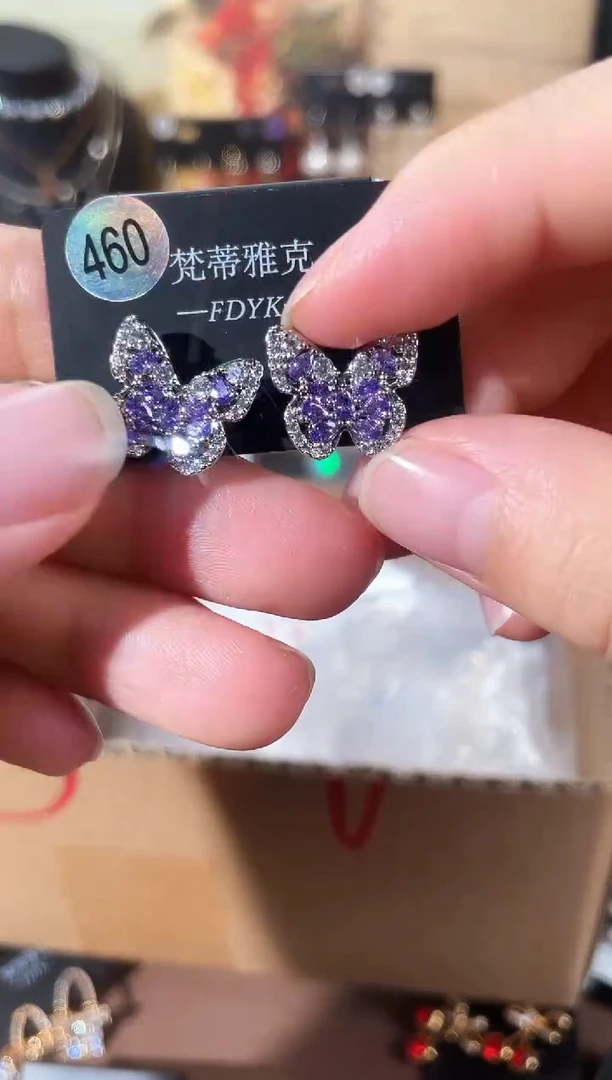 合金925银锆石梵460