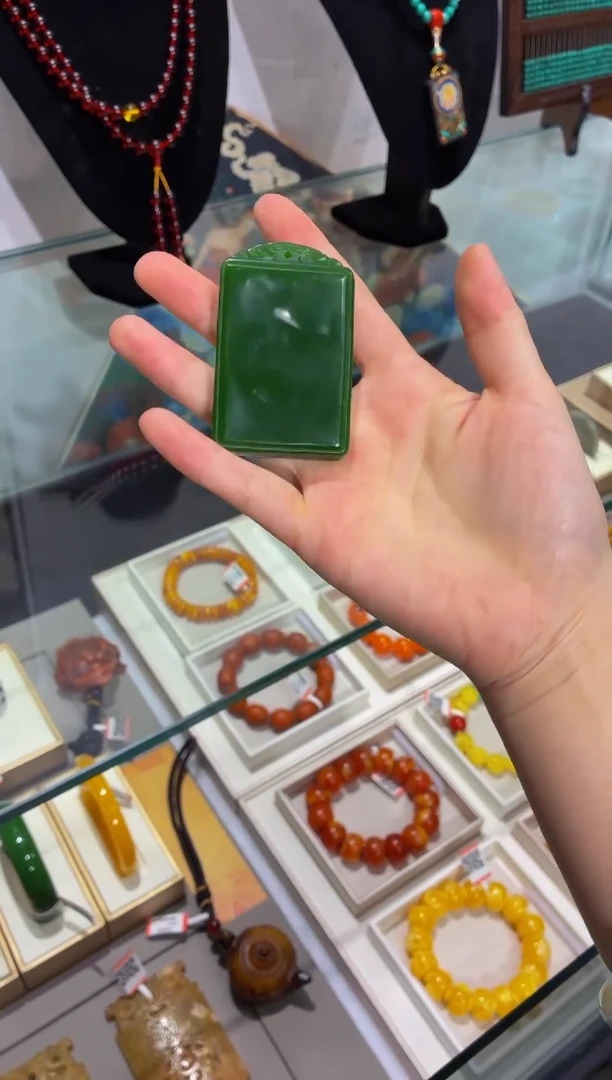 未镶嵌和田玉挂件红鸾臻选直播推荐