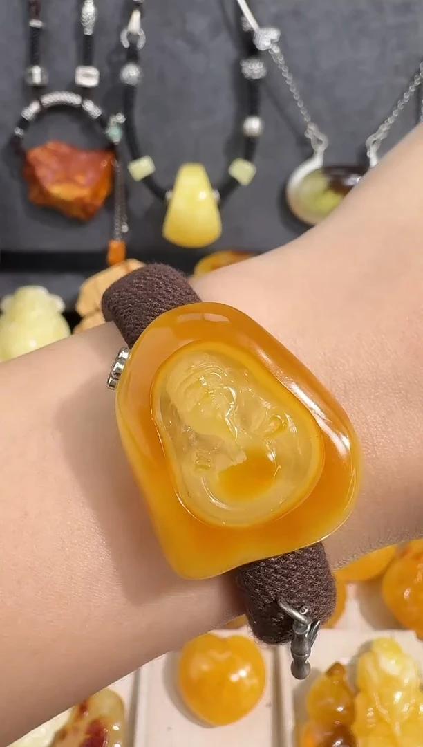 裸石琥珀未镶嵌琥珀