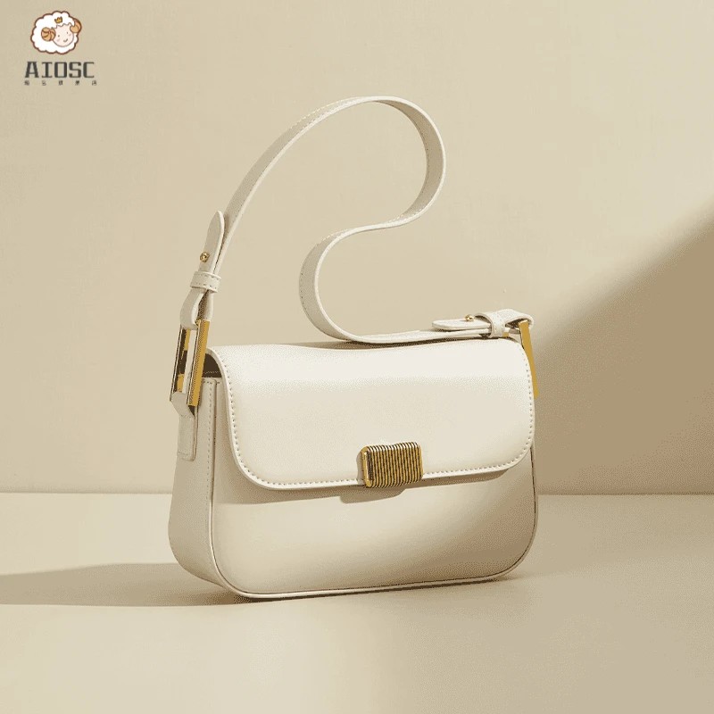 AIOSC斜挎包2025新款质感时尚腋下包时尚单肩斜挎包包包女包轻奢