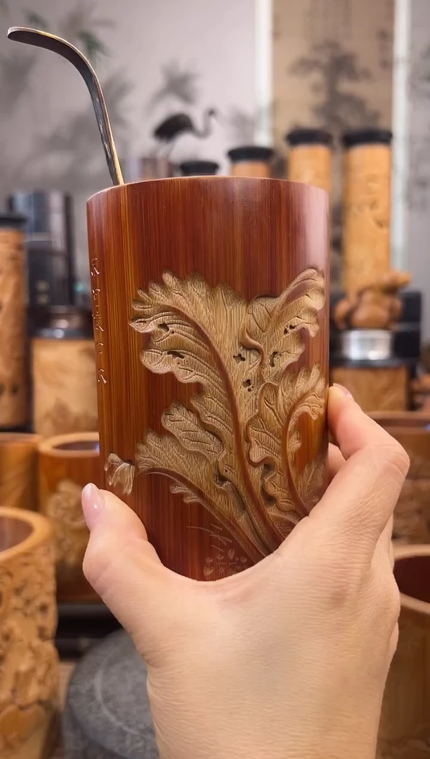 一****后白菜笔筒一只