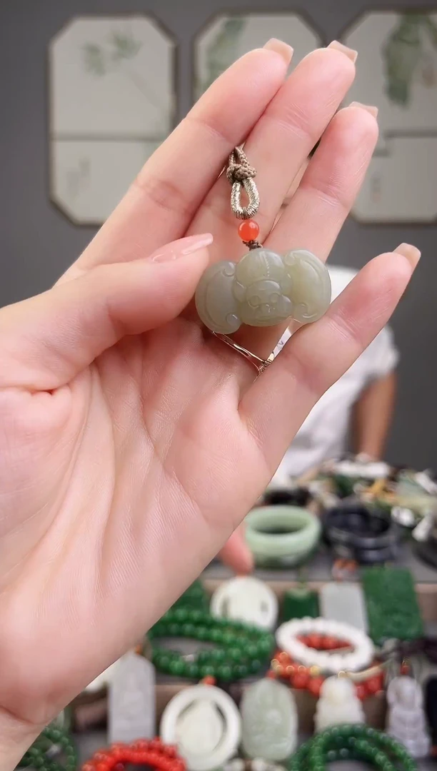 颈饰未镶嵌和田玉多样性发货拍一发一