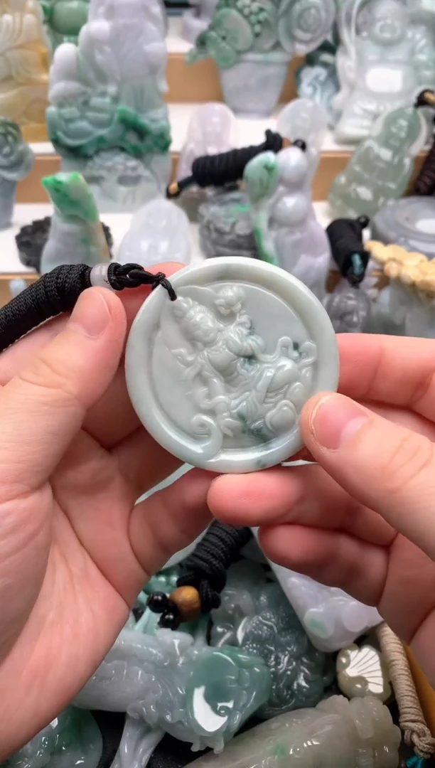 吊坠(不含链)未镶嵌翡翠1