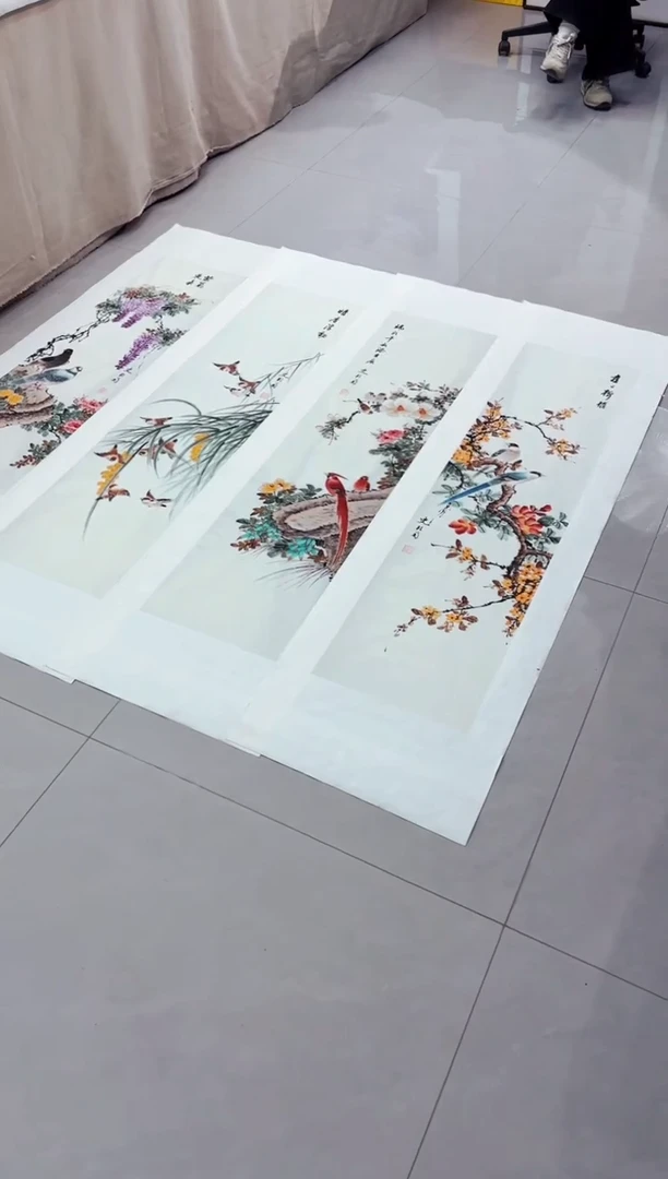 国画匠铜文心专属字画链接
