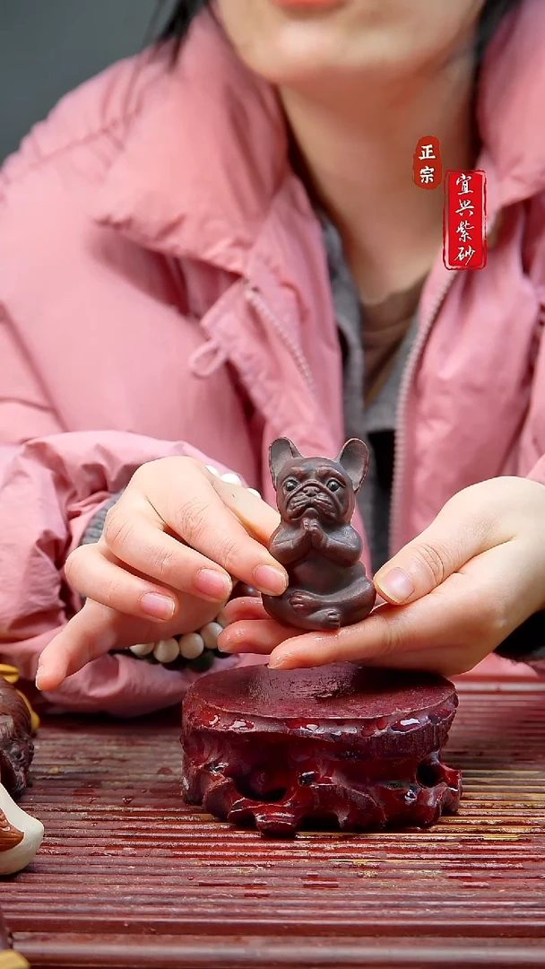 紫砂茶宠宜兴紫砂茶宠摆件