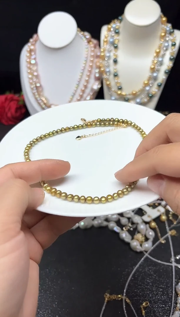 【闪购商品】淡水珍珠颈饰未镶嵌多人