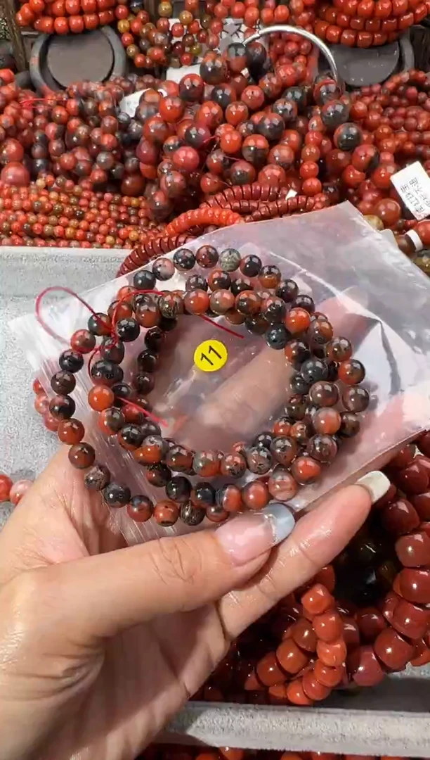 未镶嵌手串南红玛瑙7