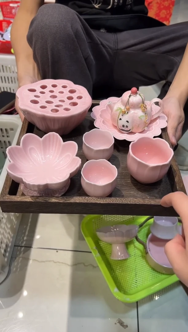 瓷片    托盘套组
