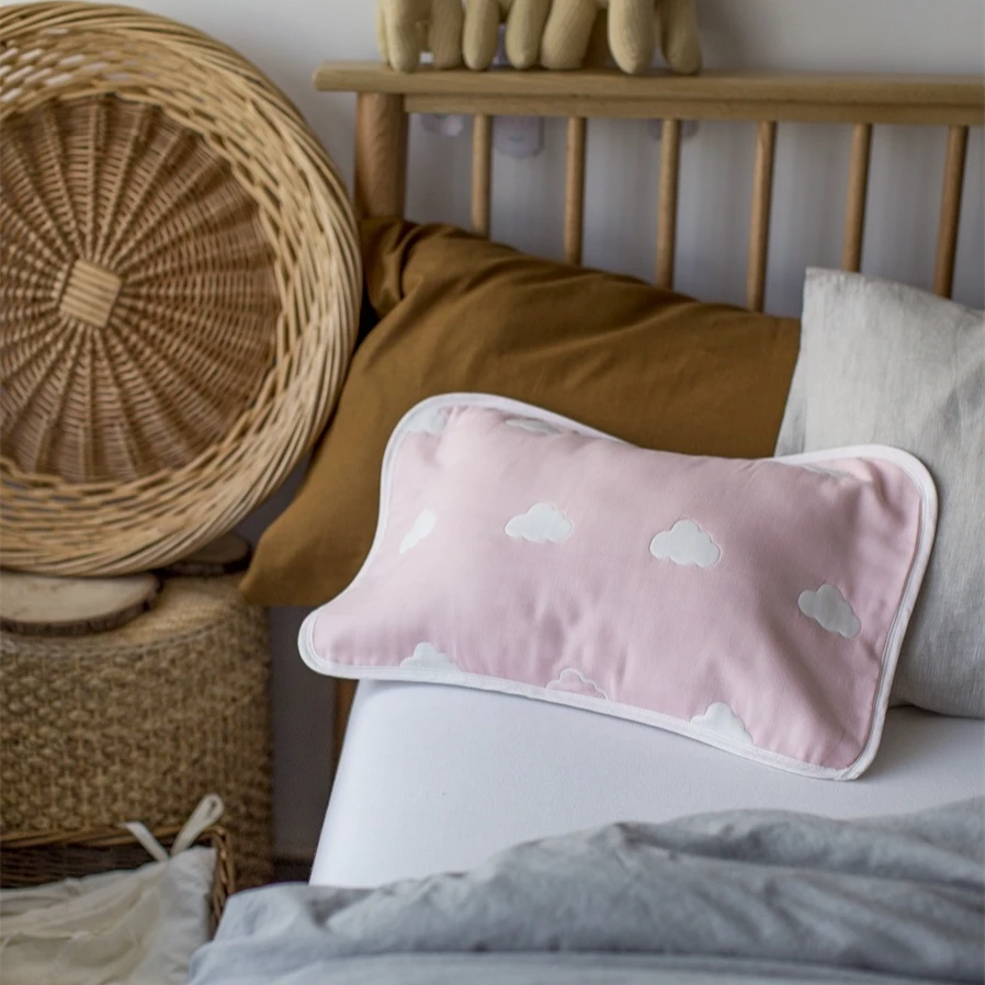 雅赞（儿童枕套）亲肤 透气吸汗 幼儿园 新生儿 柔软舒适