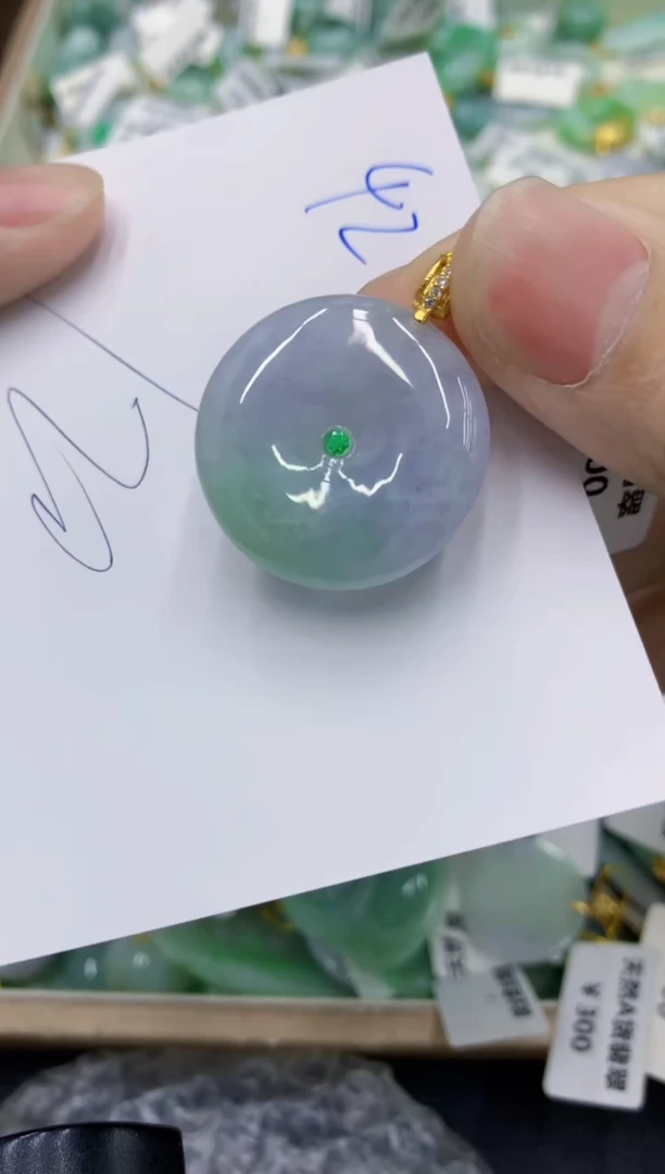 翡翠未镶嵌颈饰11111111