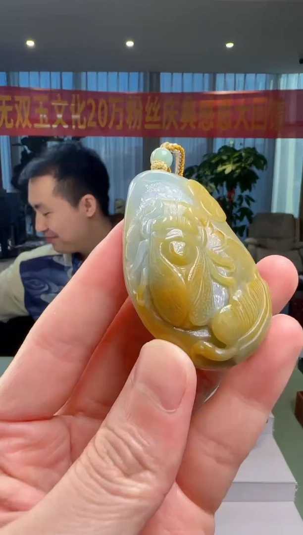 翡翠未镶嵌吊坠(不含链)DY@@60B7J17087