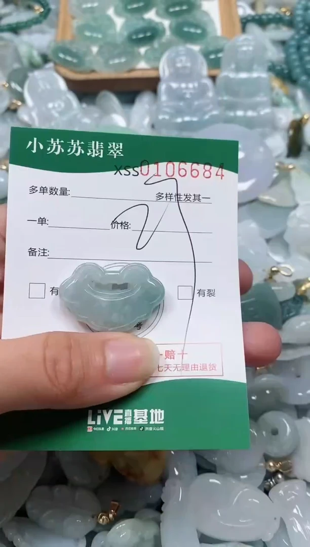 【闪购商品】翡翠颈饰未镶嵌闪购商品0106684