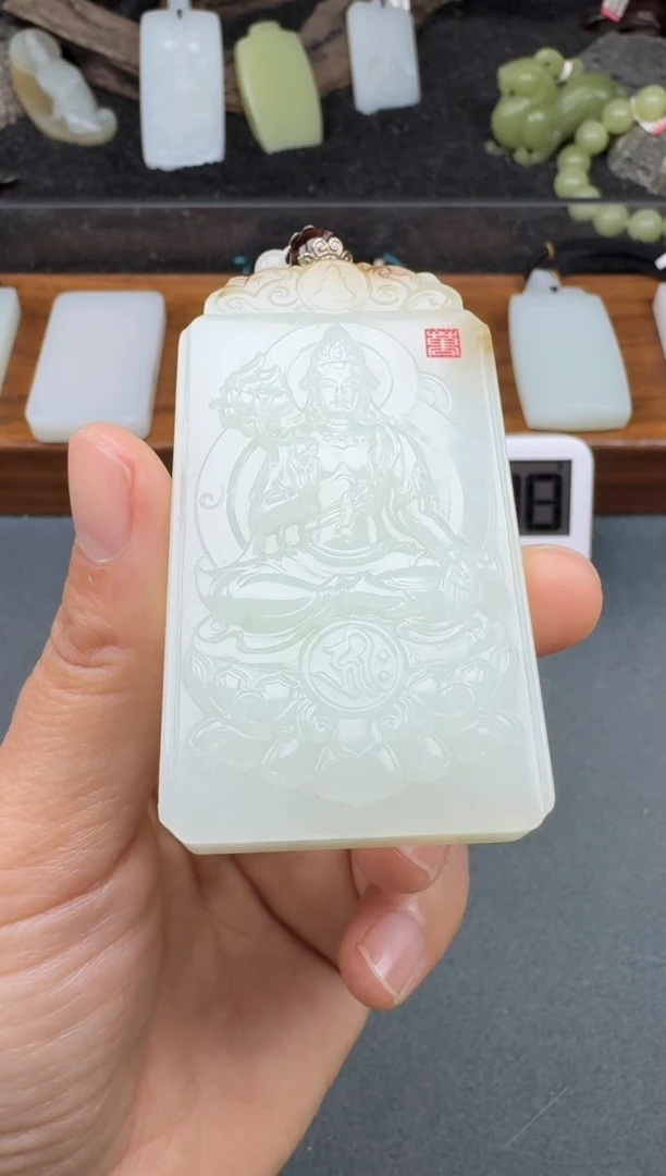 颈饰未镶嵌和田玉2