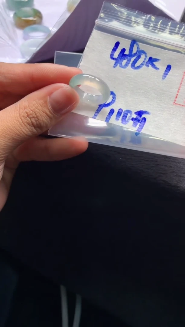 【闪购商品】定制翡翠未镶嵌戒圈#480元-毛货需精细抛光