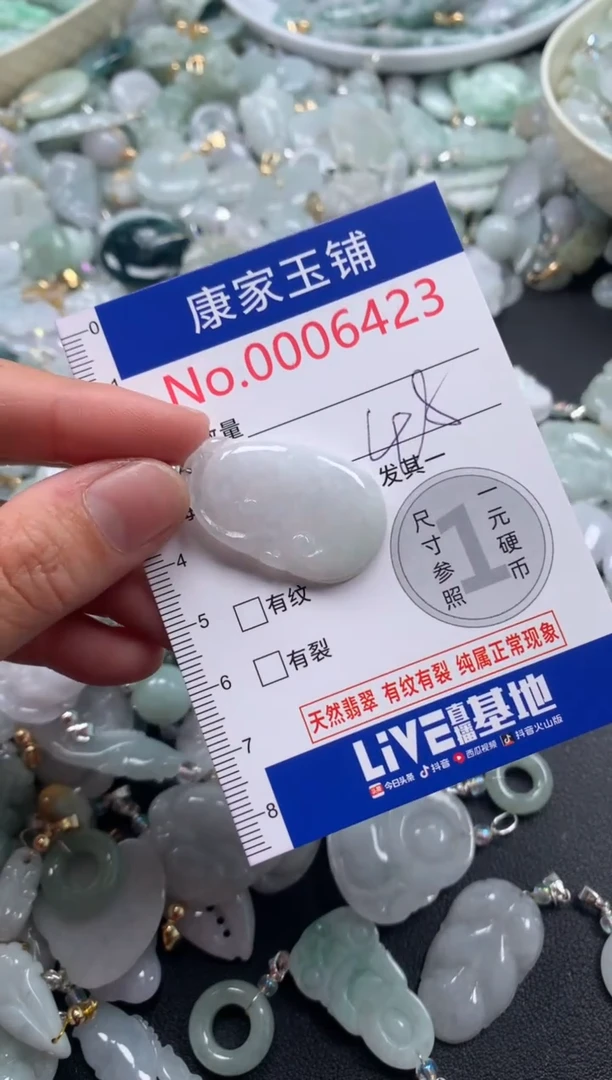 颈饰未镶嵌翡翠6423