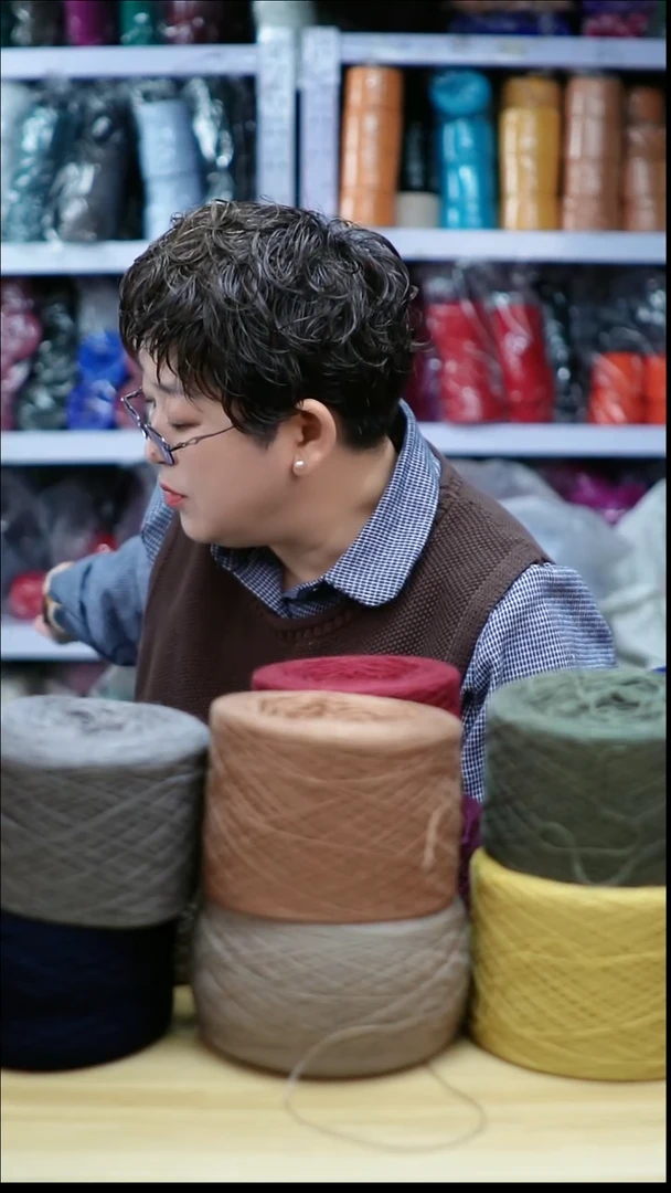 羊毛欢姐手编线B197