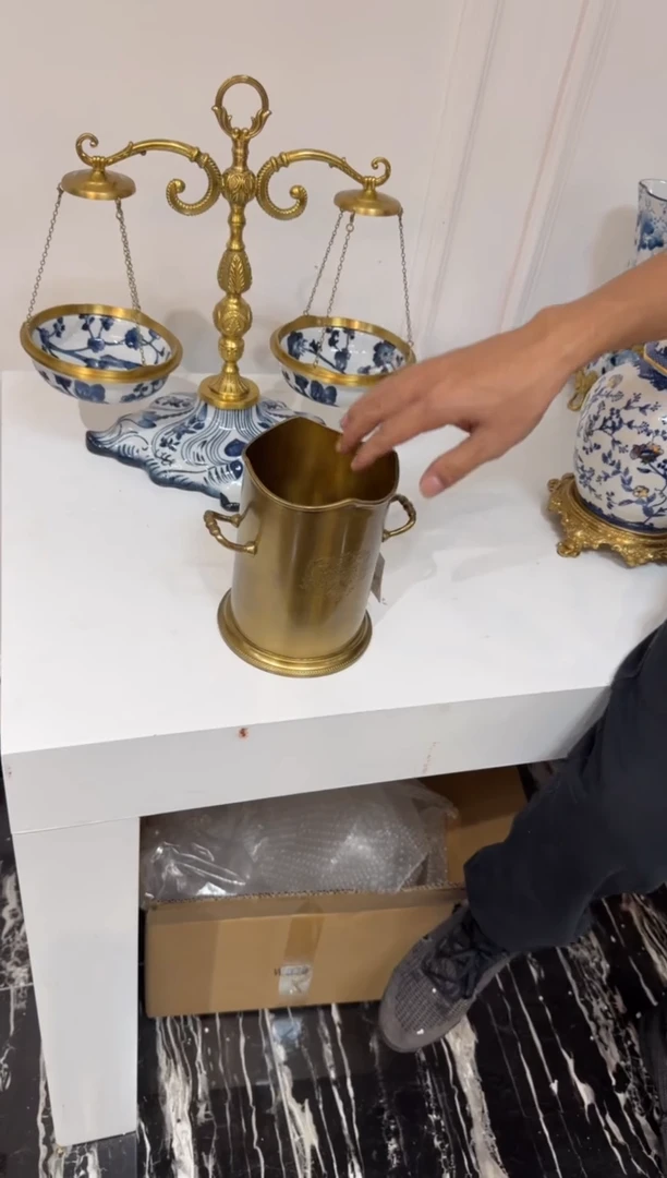 黄铜黛姿家居装饰品摆件