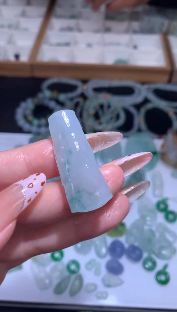 未镶嵌定制翡翠竹节