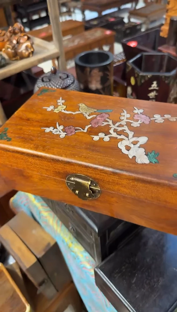 【闪购商品】木木艺28喜鹊登梅大翻盖盒128.888888