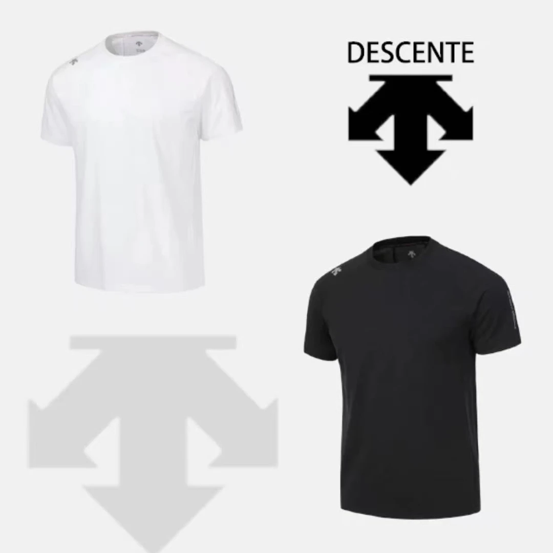 DESCENTE/迪桑特【破风系列】男女同款破风系列运动休闲速干T恤