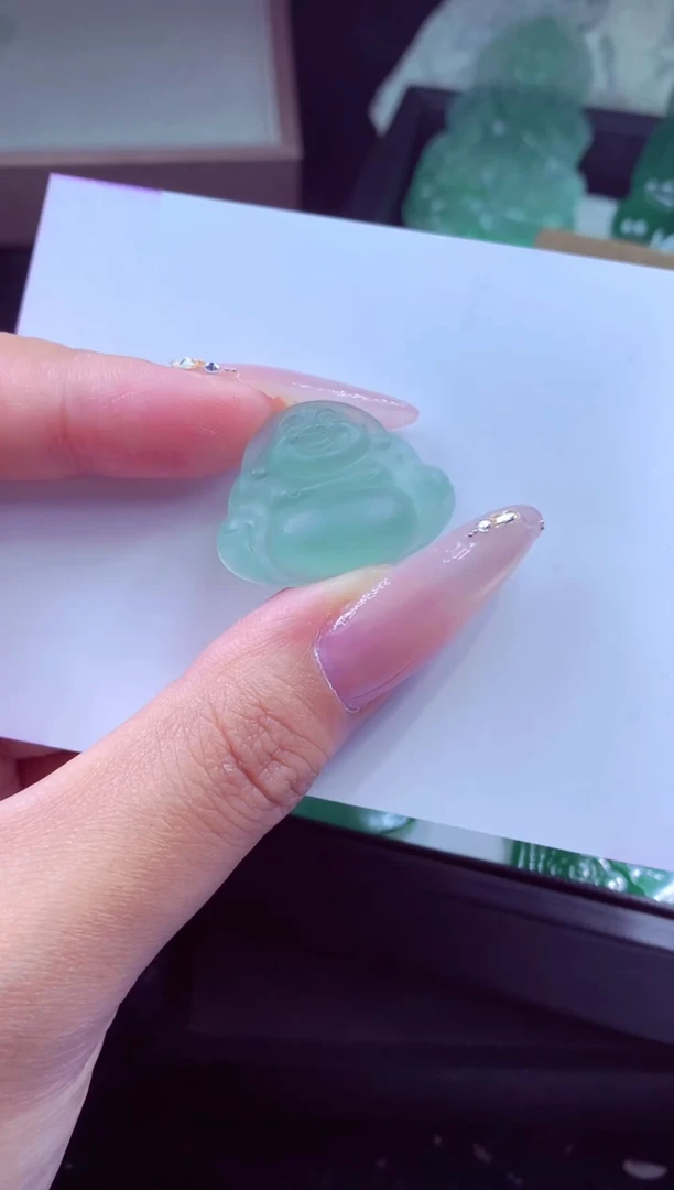 未镶嵌定制翡翠故*嚯天然翡翠A货吊坠 官方基地发货