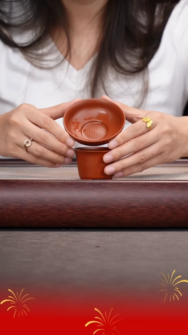 茶壶紫砂朱泥茶漏