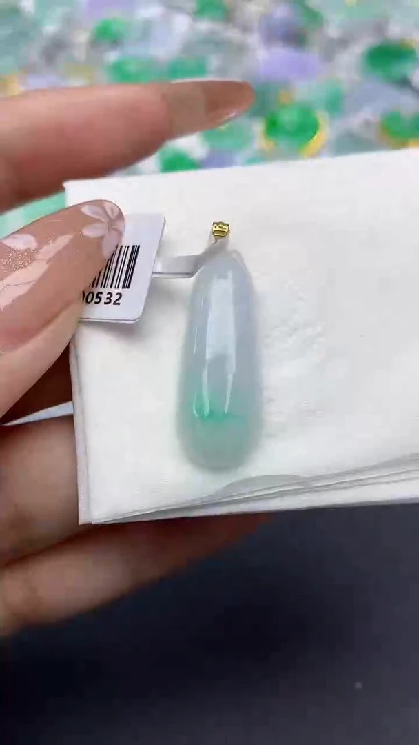 颈饰未镶嵌翡翠A货假一赔三支持复检百元上九元证书费自理