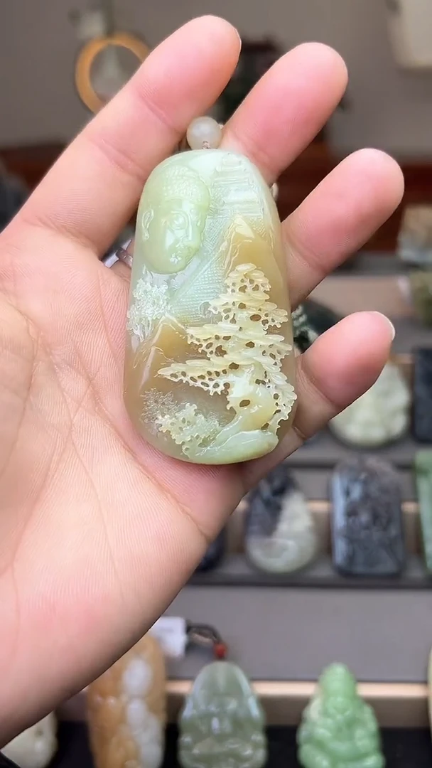 【闪购商品】和田玉挂件未镶嵌吊坠