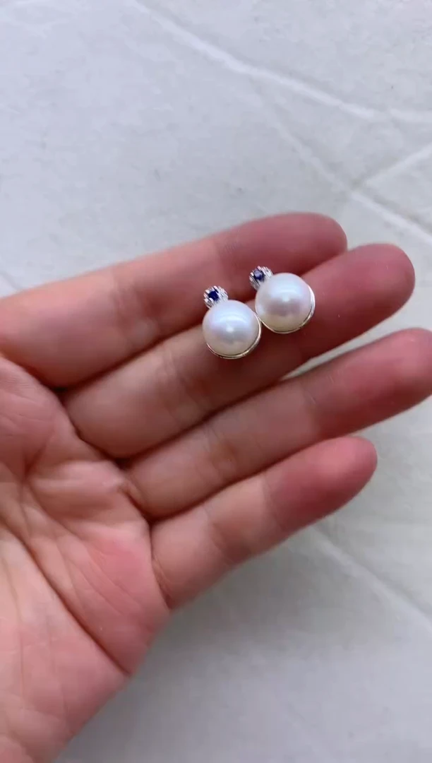 【闪购商品】淡水珍珠耳饰合金淡水珍珠耳饰