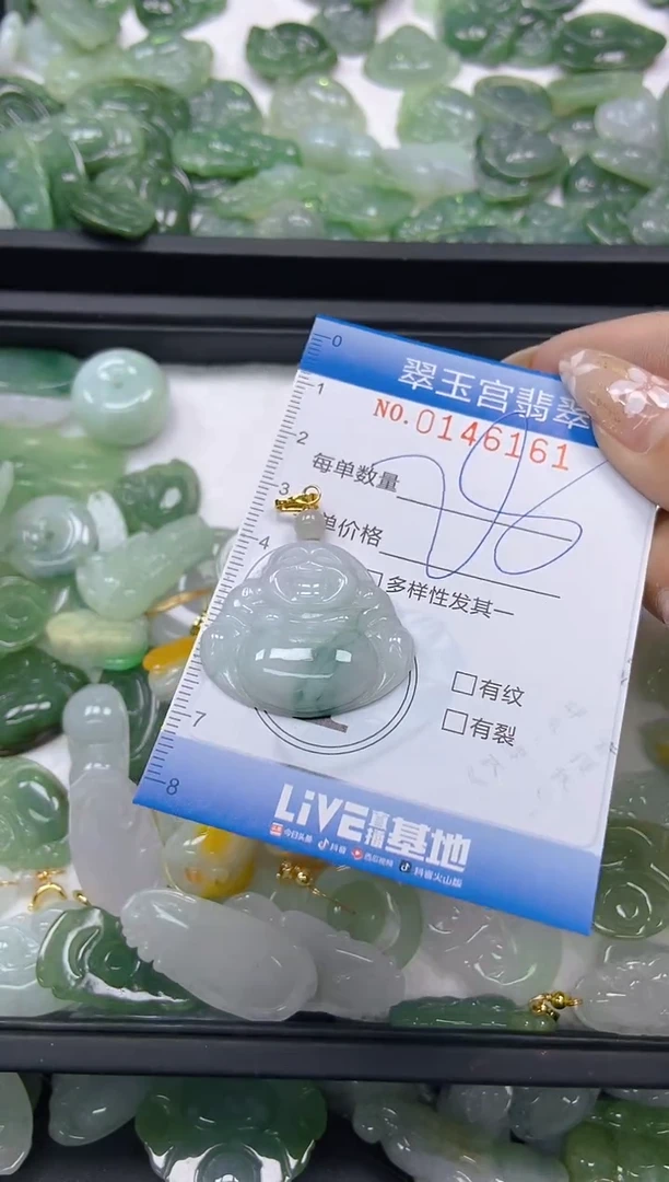 翡翠未镶嵌颈饰闪购0146161