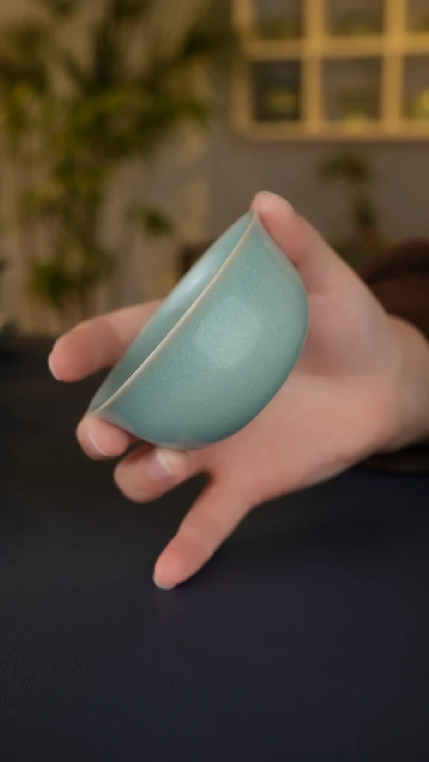 冰花纹鸡缸杯  精品简包